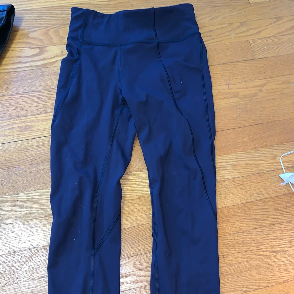 Navy blue Lululemon leggings